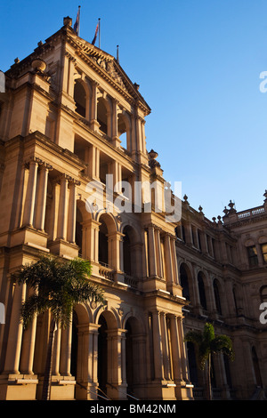 The Treasury Building, housing the Conrad Treasury Casino. Brisbane, Queensland, Australia Stock Photo