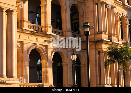 The Treasury Building, housing the Conrad Treasury Casino. Brisbane, Queensland, Australia Stock Photo