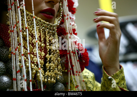 Traditional Jewish Henna ceremony Stock Photo