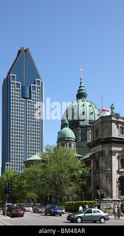 Mary Queen of the World Cathedral, Montreal Stock Photo