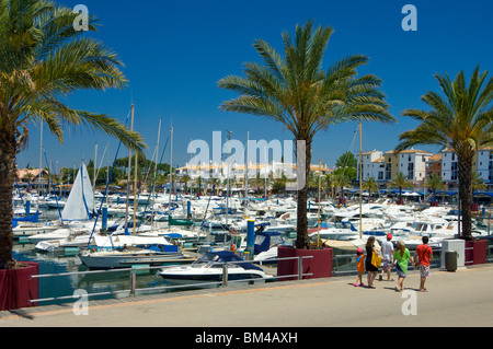 Portugal, The Algarve, Vilamoura marina Stock Photo