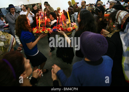 Traditional Jewish Henna ceremony Stock Photo