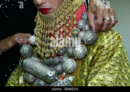 Traditional Jewish Henna ceremony Stock Photo