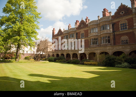 Cloister Court, Sidney Sussex college Cambridge University, Cambridge UK Stock Photo
