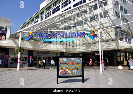 The Pavilions Shopping Centre, High Street, Uxbridge, London Borough of Hillingdon, Greater London, England, United Kingdom Stock Photo