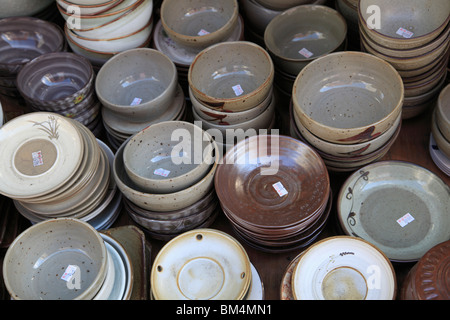 Pottery, Insadong, Insadong is famous for its handicrafts, Seoul, South Korea, Asia Stock Photo