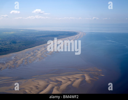 Southport and Formby Sands and Beach, North West England Stock Photo