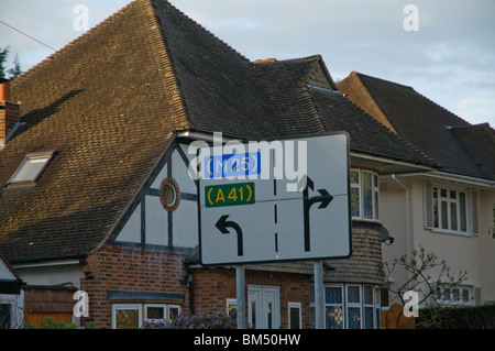 Traffic sign, UK Stock Photo