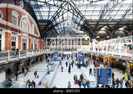 Liverpool Street Station, London, England, UK Stock Photo