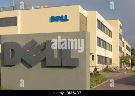 Dell Call-Center for Germany in Halle (Saale); DELL Computers offices Stock Photo