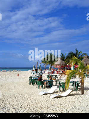 North Beach, Punta Norte, Isla Mujeres, Yucatán Peninsula, Quintana Roo State, Mexico Stock Photo