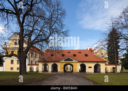 Zbraslav Monastery, near Prague, Czech Republic Stock Photo