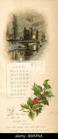 calendar early original 1900 alamy