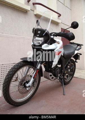 Derbi,Terra Adventure,125cc motorcycle made in Spain Stock Photo