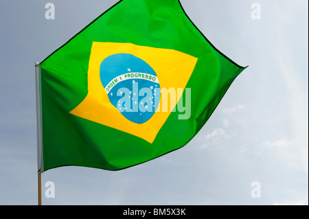 Brazil flag Stock Photo