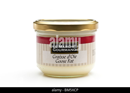 Jar of Le Marche Gourmand Graisse D Oie Goose Fat Stock Photo - Alamy