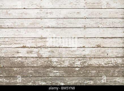 Section Of Old Wood With Peeling White Paint Stock Photo - Download Image  Now - Barn, White Color, Wood - Material - iStock