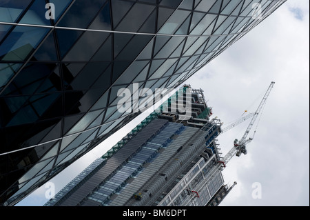 30 St Mary Axe, Widely known as the Gherkin Stock Photo