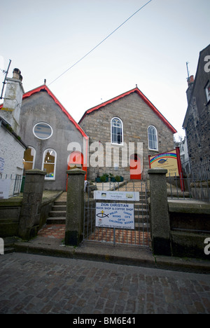 St Ives Cornwall UK Zion Christian Church Stock Photo