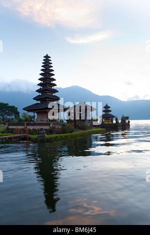 Pura Ulun Danu Bratan, Hindu-Buddhist temple in Candykuning, Bali, Indonesia Stock Photo