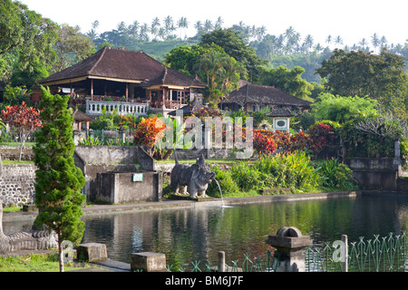 Taman Tirta Gangga, Water Palace Bali, Indonesia Stock Photo