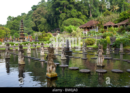 Taman Tirta Gangga Water Palace Bali Indonesia Stock Photo