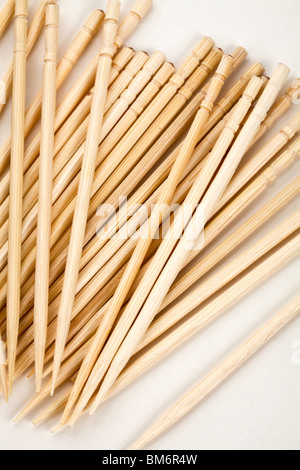 Toothpick with white background close up shot Stock Photo