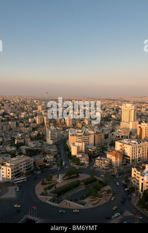 General view of downtown Amman capital of the Hashemite Kingdom of Jordan Stock Photo