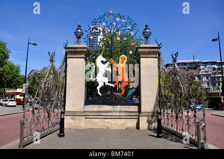 Queen Elizabeth Gate, Hyde Park, City of Westminster, London, England, United Kingdom Stock Photo