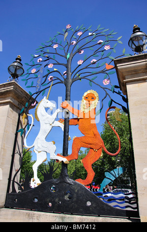 Queen Elizabeth Gate, Hyde Park, City of Westminster, London, England, United Kingdom Stock Photo