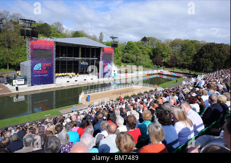 NORTHSTEAD MANOR GARDENS OPEN AIR THEATRE SCARBOROUGH NORTH BAY 20 May 2010 NORTH BAY SCARBOROUGH ENGLAND Stock Photo