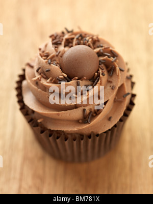 Chocolate cupcake Stock Photo
