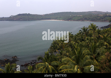 View from Old Portuguese Fort, Cabo de Rama, South Goa, India. Stock Photo