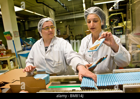 Chocolate factory Stella, Giubiasco, Canton Ticino, Switzerland Stock Photo