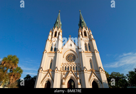 Cathedral of St. John the Baptist, Savannah, Georgia, USA Stock Photo