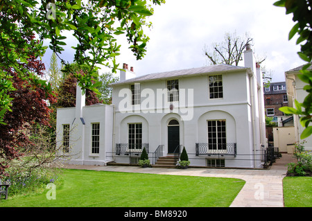 Keats House, Keats Grove, Hampstead, London Borough of Camden, Greater London, England, United Kingdom Stock Photo