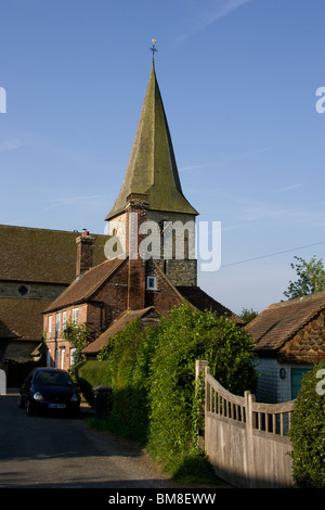 All Saints Church Old Heathfield Sussex. Stock Photo