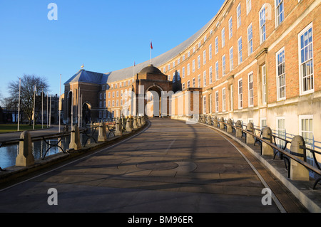 Bristol city council offices (City Hall) on a sunny morning Stock Photo