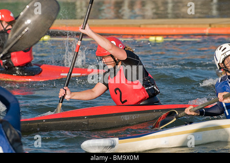 2008 Canoe Polo Championships Stock Photo