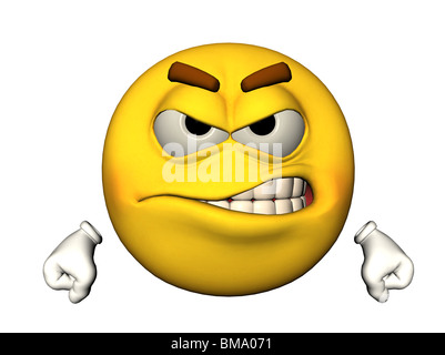 aggressive smiley Stock Photo - Alamy