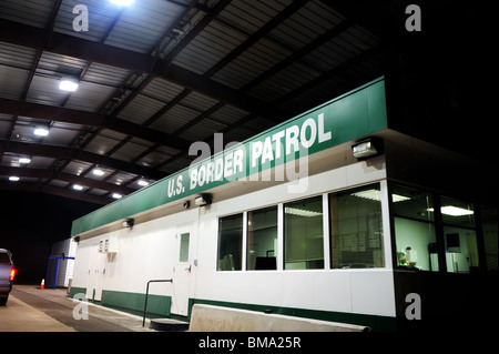 Image of a US border patrol building Stock Photo