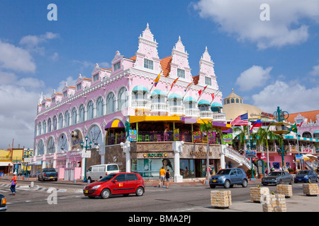 Main street in Oranjestad Aruba Stock Photo - Alamy