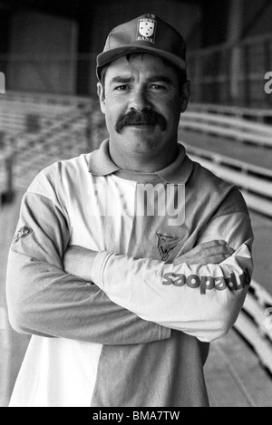 Australian test cricketer and legendary beer drinker, David Boon Stock Photo