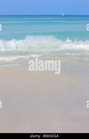 Beach, Varadero, Matanzas Province, Cuba Stock Photo