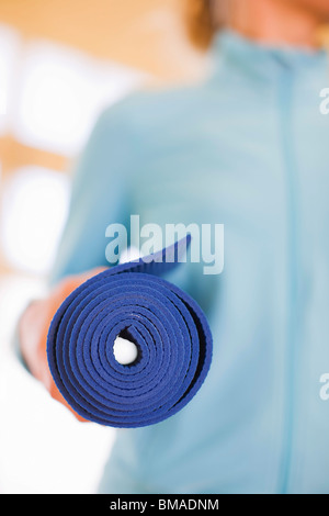 Exercise Mat Stock Photo