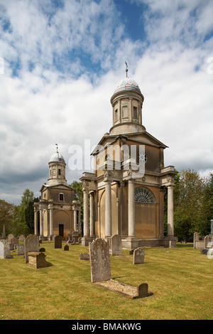 Great Britain England North East Essex  Mistley Towers all that is left of Church of St Mary the Virgin Stock Photo