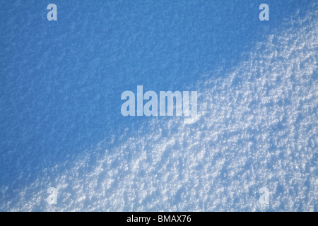 Background - texture of snow close Stock Photo
