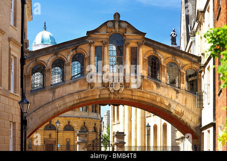 Hertford Bridge, Oxford. Bridge of Sighs. Stock Photo