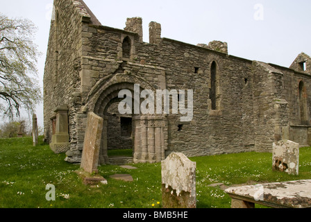 The ruins of Whithorn Priory, Whithorn, Dumfries and Galloway, Scotland, UK Stock Photo