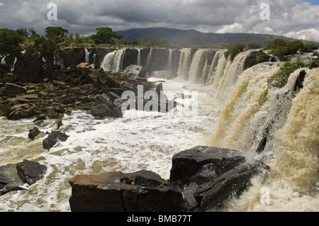 Fourteen Falls on the Athi river, near Thika, Kenya Stock Photo